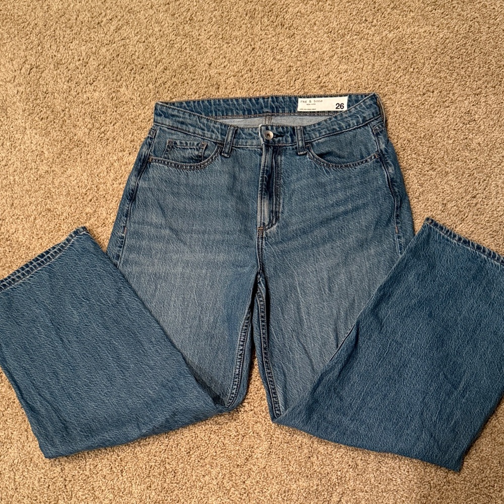 Rag and Bone Lori Mid-rise Crop. Size 26.